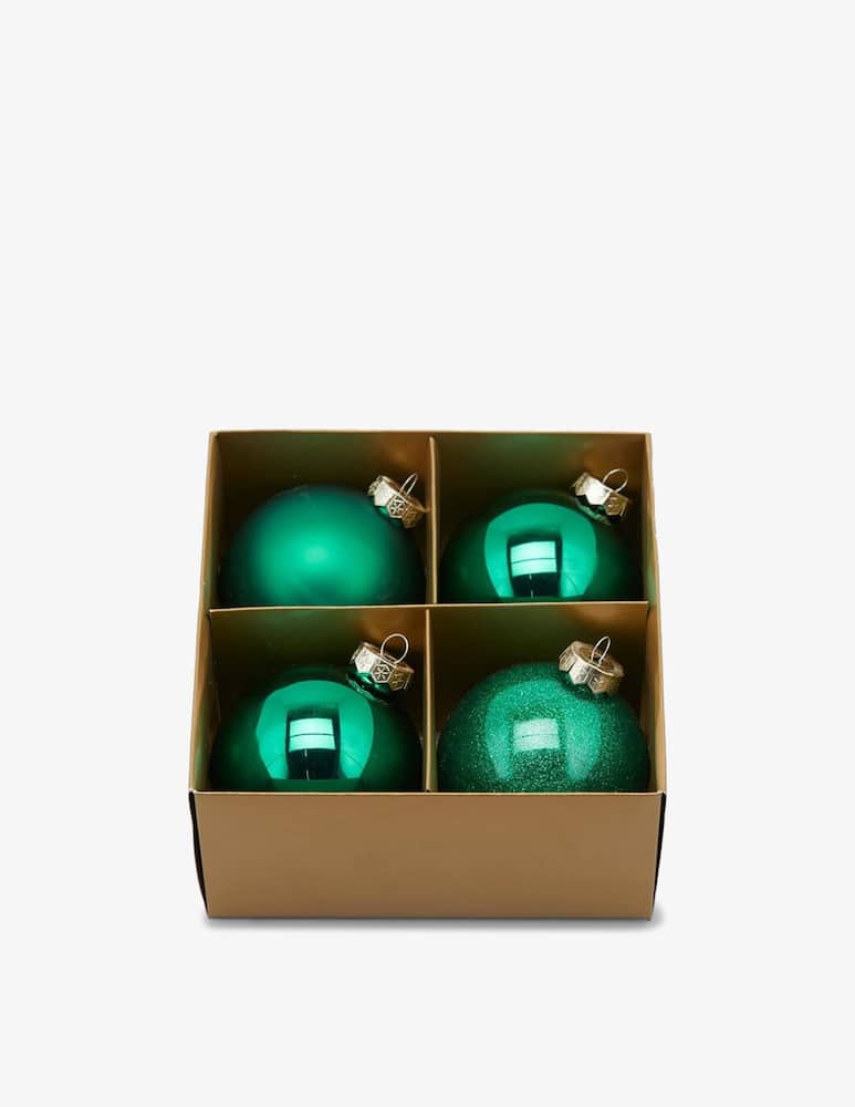 rinascente Edg Pallina Albero Box 4 Pz d. 8cm