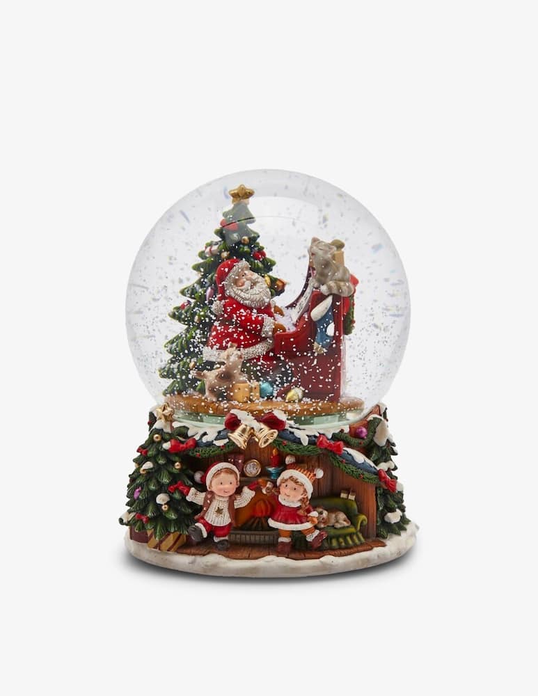 EDG Palla di neve Babbo al piano - immagine 1 EDG Palla di neve Babbo al piano - immagine 1