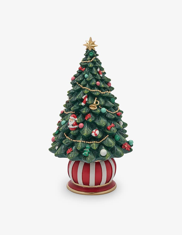 EDG Pine tree music box with decorations - picture 1 EDG Pine tree music box with decorations - picture 1