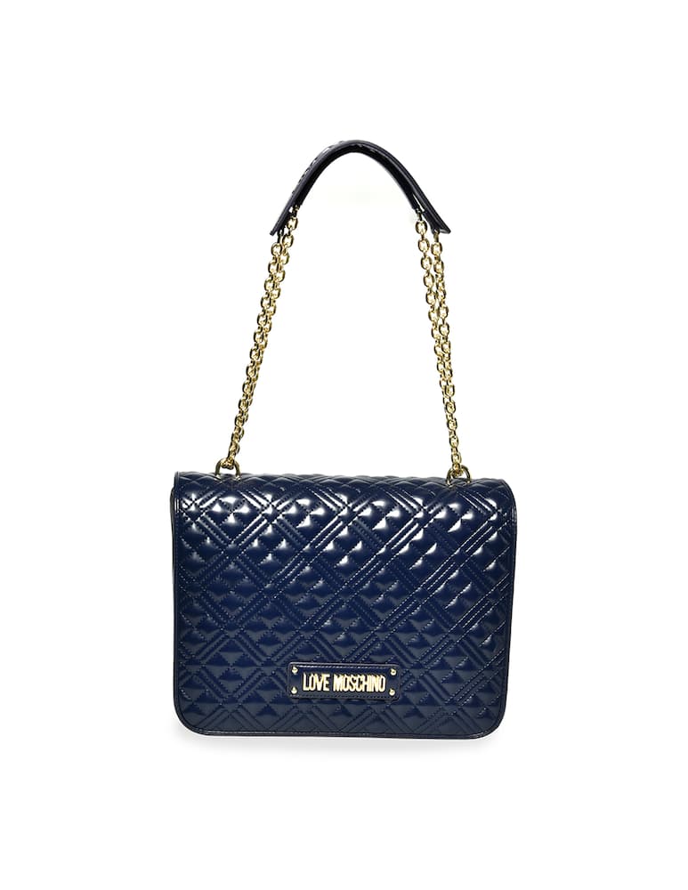 rinascente Love Moschino Shiny quilted shoulder bag
