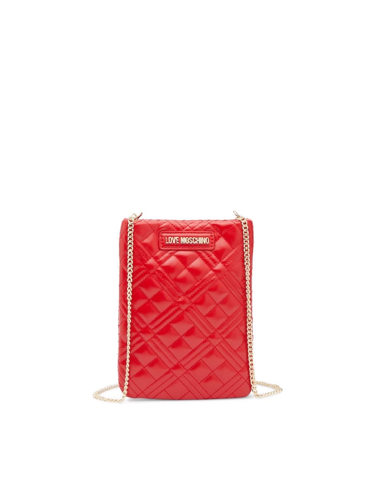 rinascente Love Moschino Phone Case Bag Trapuntata
