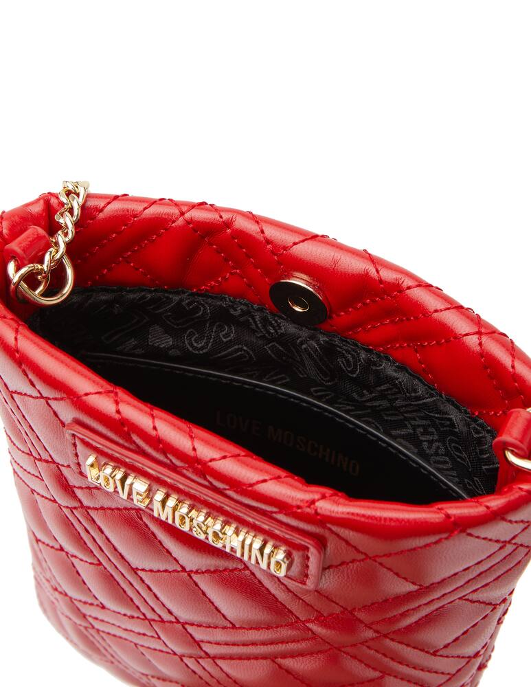 rinascente Love Moschino Phone Case Bag Trapuntata