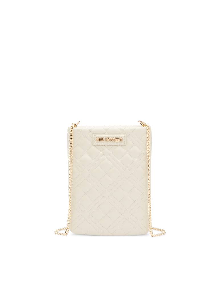 rinascente Love Moschino Quilted Phone Case Bag
