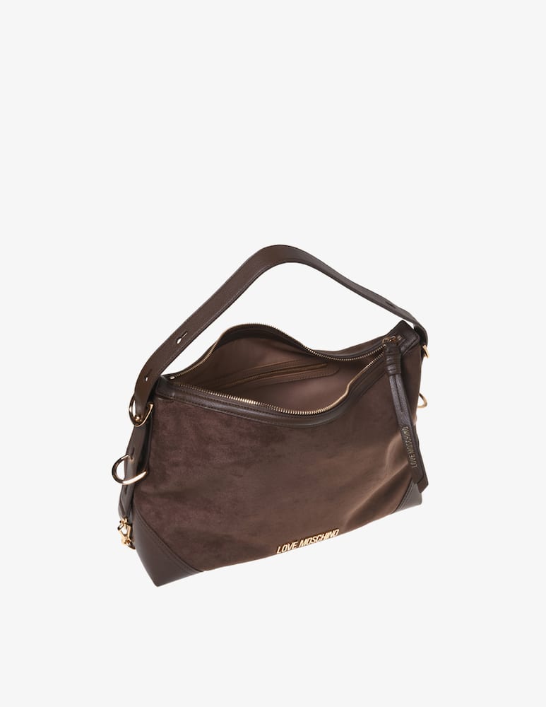 rinascente Love Moschino Signature zip shoulder bag