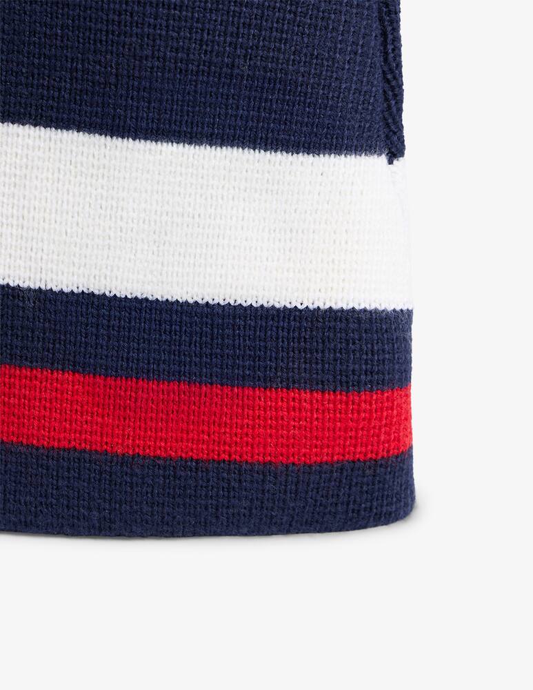 rinascente Dsquared2 Striped patch beanie