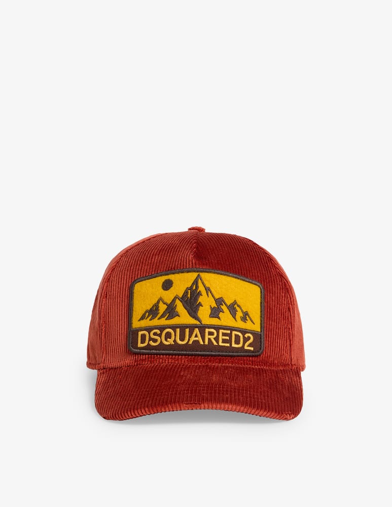 rinascente Dsquared2 Cord baseball cap with patch