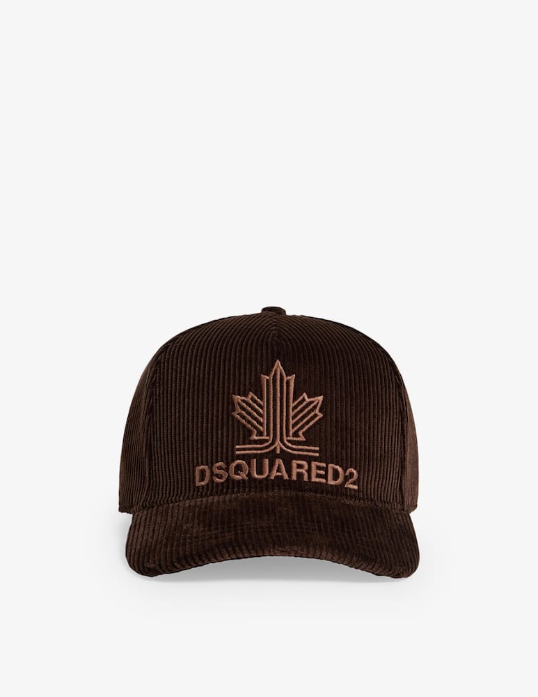 rinascente Dsquared2 Cappello baseball in velluto a coste