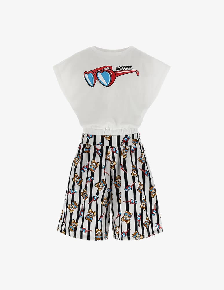 Moschino Set top e pantaloncino - immagine 1 Moschino Set top e pantaloncino - immagine 1