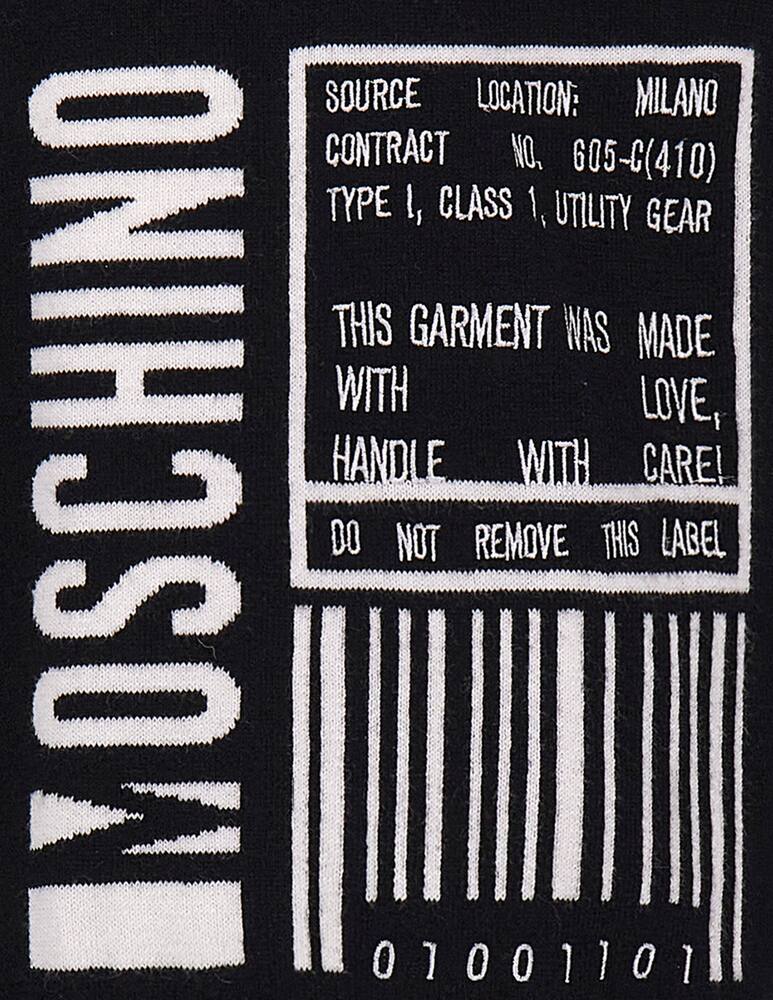 rinascente Moschino Maglione con cappuccio