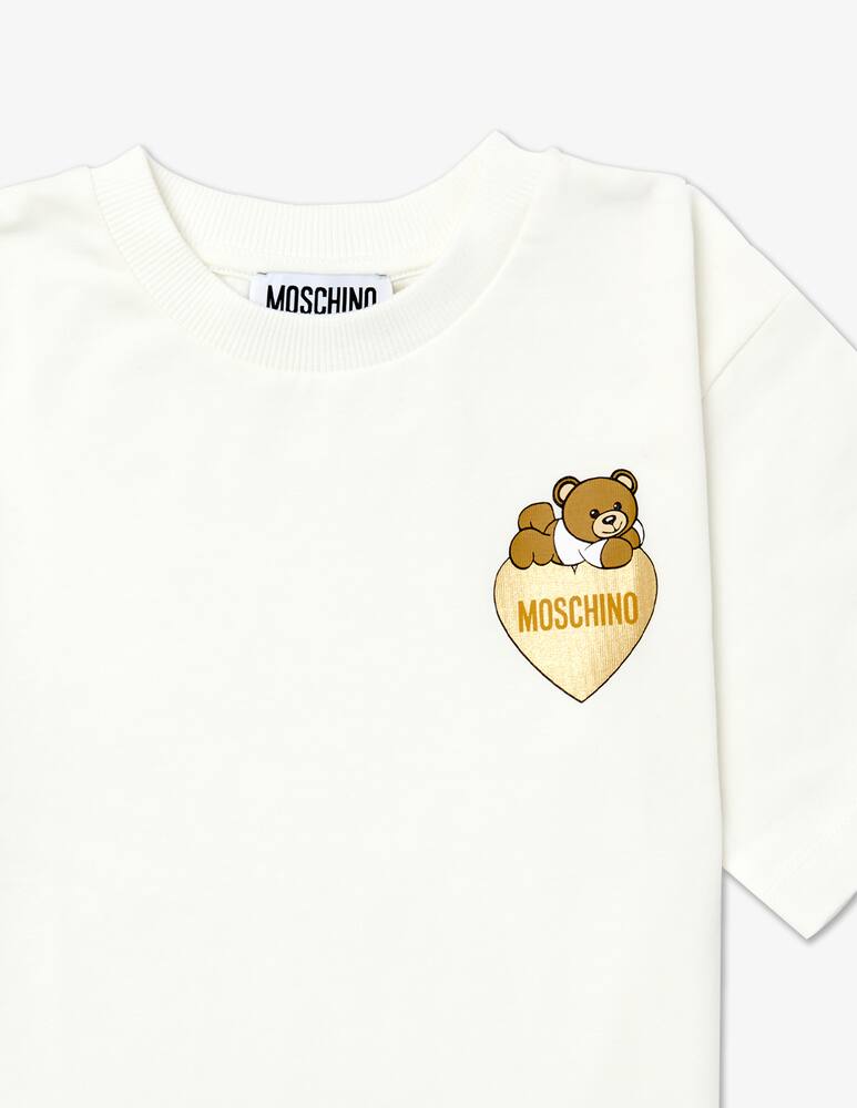 rinascente Moschino T-shirt in cotone con logo