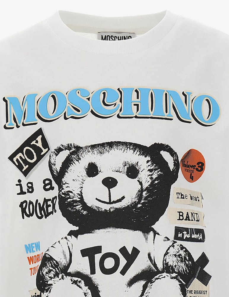 Moschino T-shirt con logo - immagine 2 Moschino T-shirt con logo - immagine 2