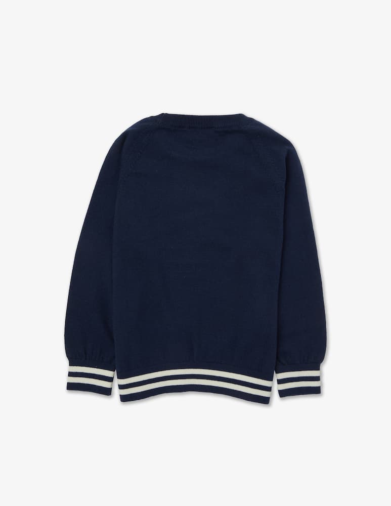 Moschino Maglione in misto lana con logo - immagine 3 Moschino Maglione in misto lana con logo - immagine 3