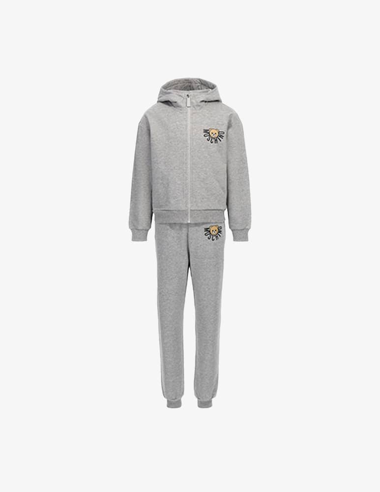 Moschino Felpa con zip e pantaloni in cotone - immagine 1 Moschino Felpa con zip e pantaloni in cotone - immagine 1