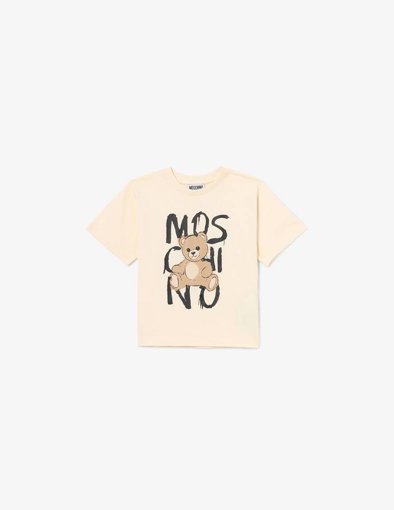 rinascente Moschino T-shirt maxi con stampa in cotone