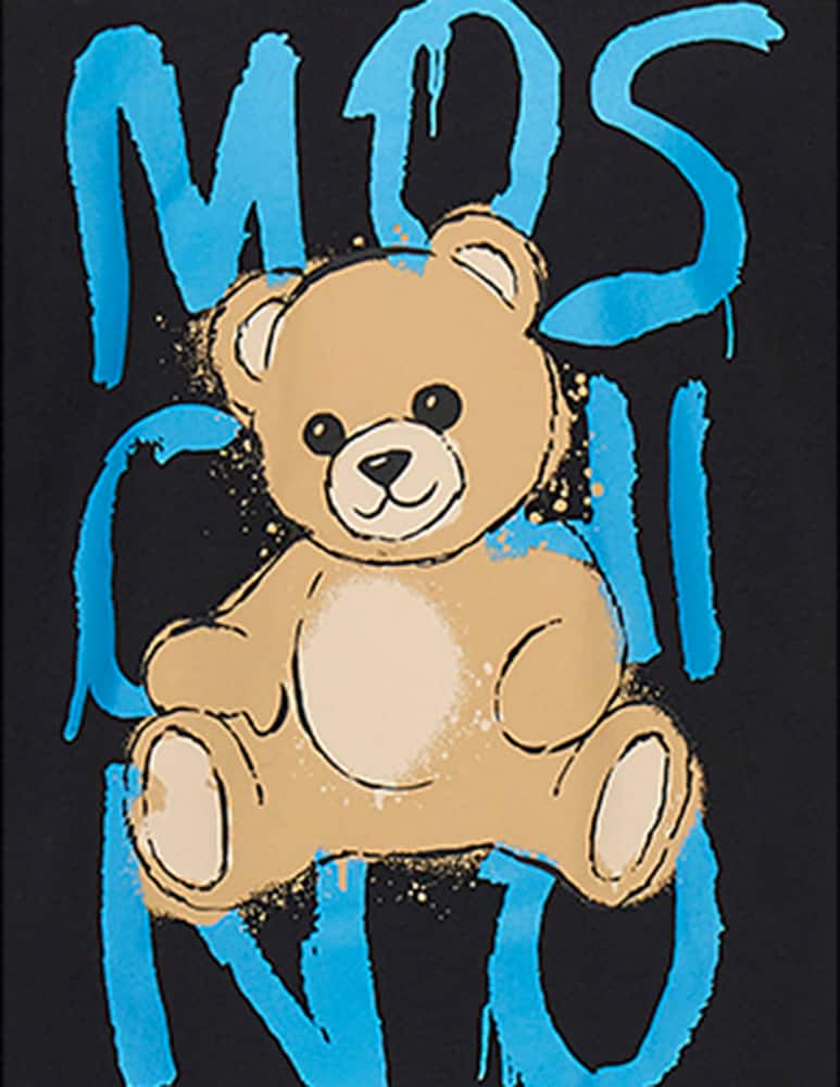 rinascente Moschino T-shirt in cotone con orsetto