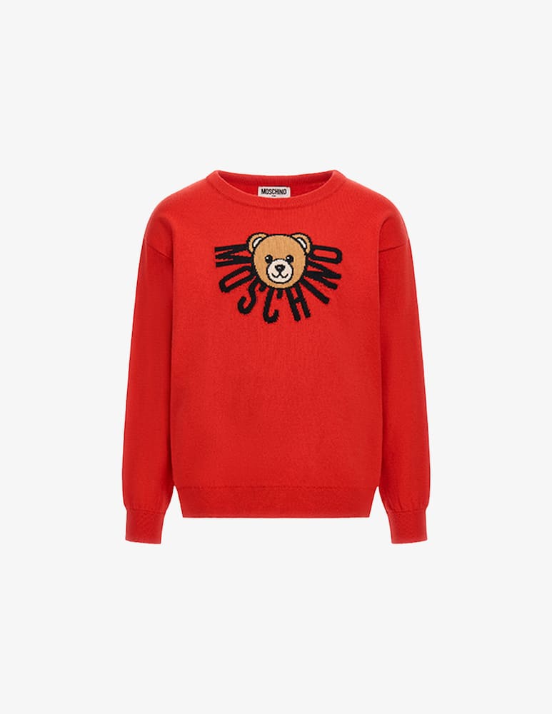 Moschino Crewneck wool blend jumper - picture 1 Moschino Crewneck wool blend jumper - picture 1