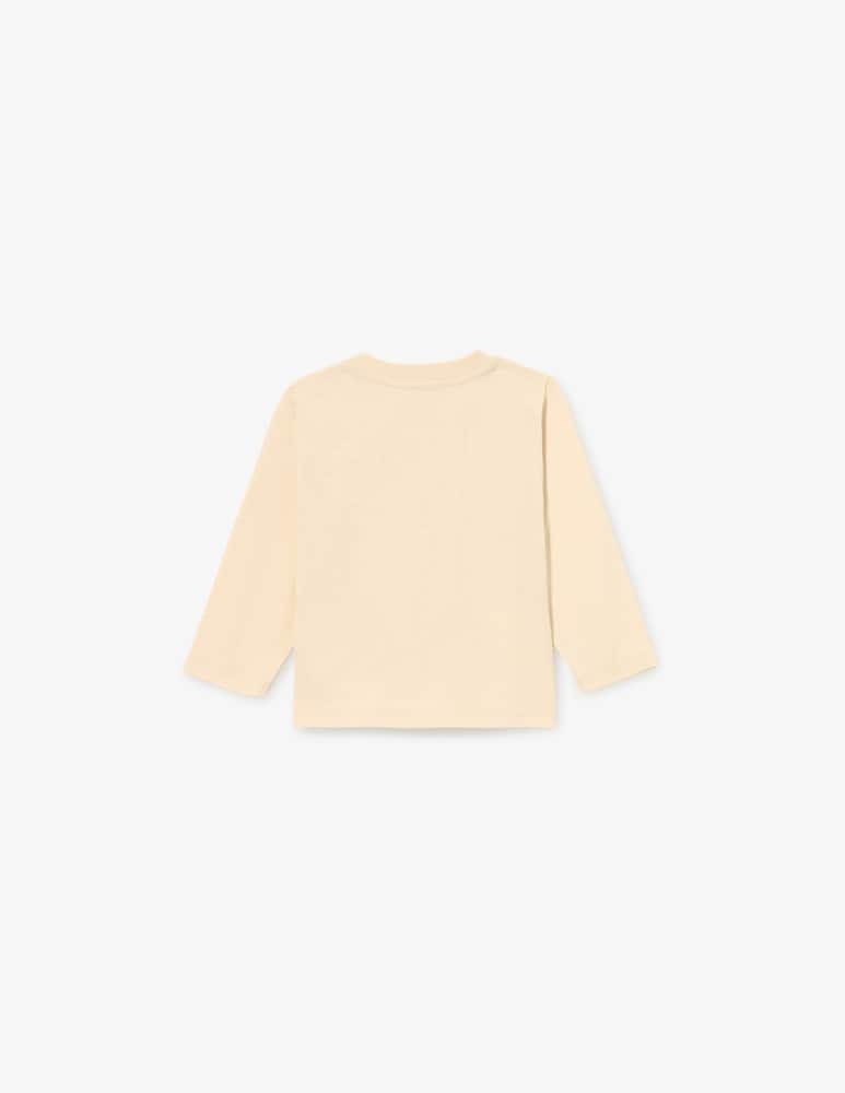 rinascente Moschino Teddy logo long sleeve top