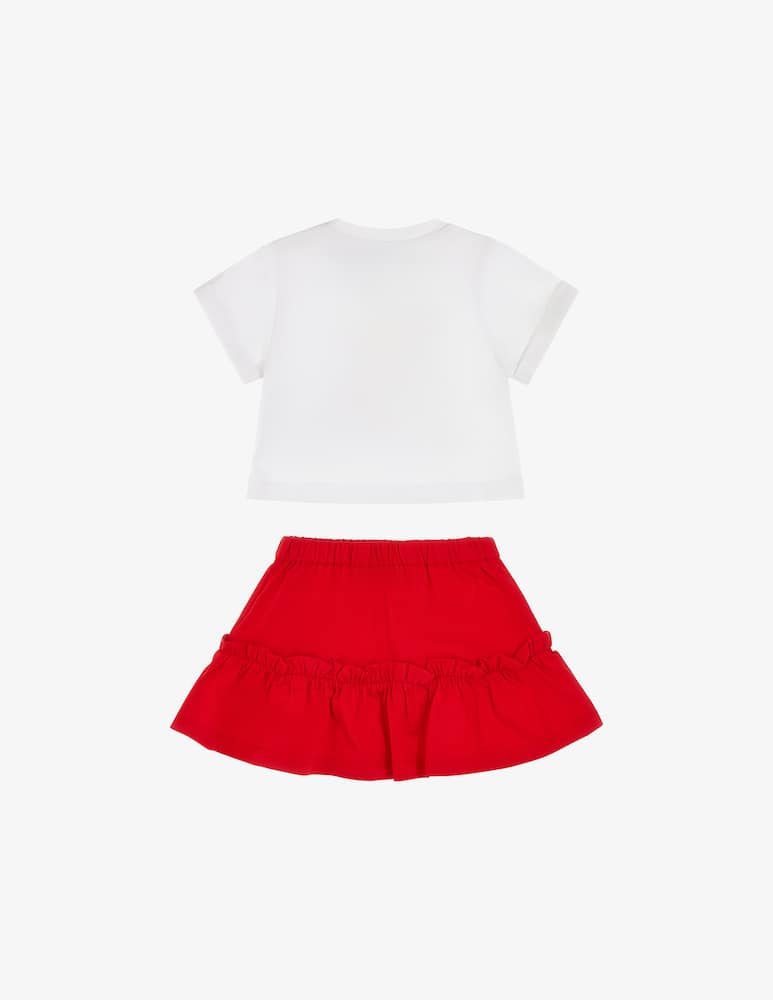 Moschino Teddy cherry t-shirt and skirt - picture 2 Moschino Teddy cherry t-shirt and skirt - picture 2