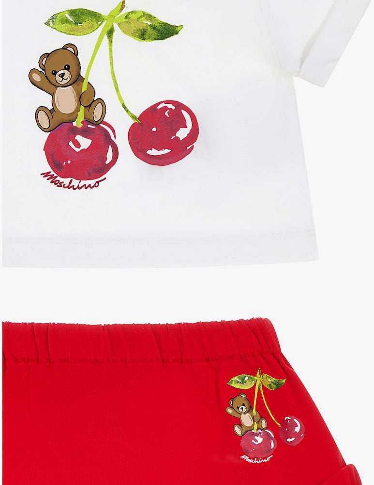 Moschino Teddy cherry t-shirt and skirt - picture 3 Moschino Teddy cherry t-shirt and skirt - picture 3
