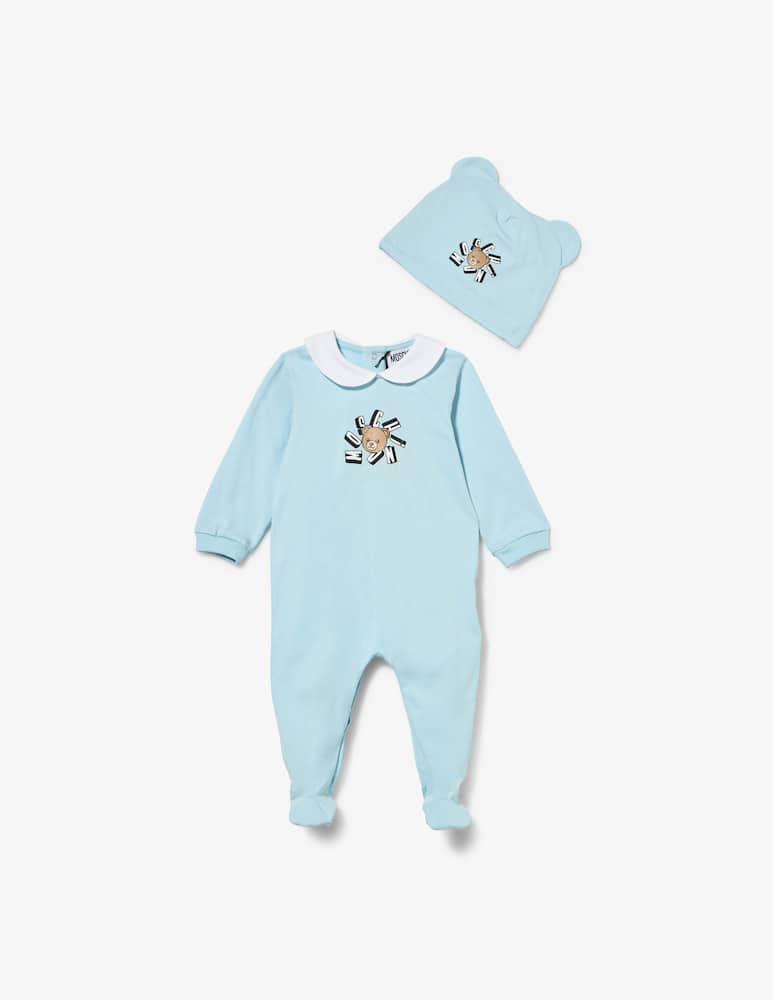 Moschino Teddy print onesie set - picture 1 Moschino Teddy print onesie set - picture 1