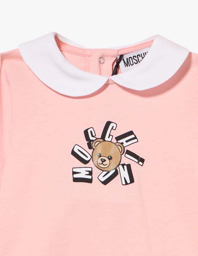 Moschino Teddy print sleepsuit set - picture 3