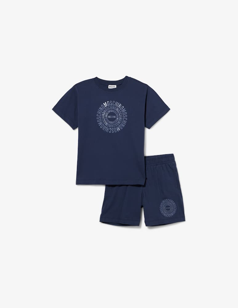 rinascente Moschino T-shirt and shorts set