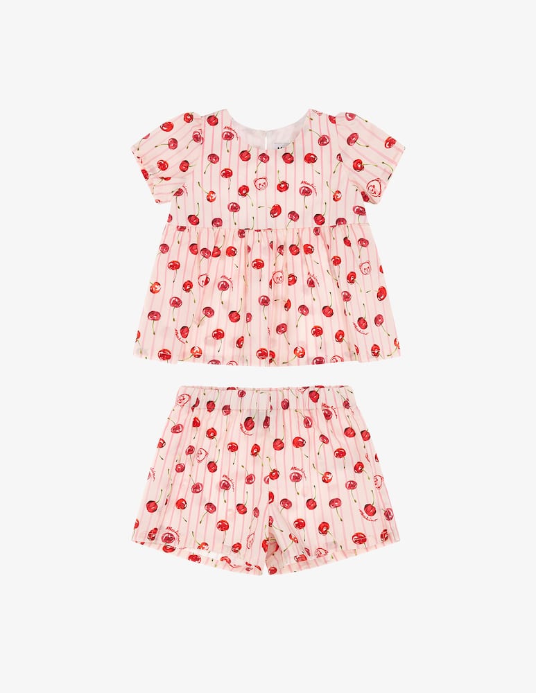 rinascente Moschino Cherry print set
