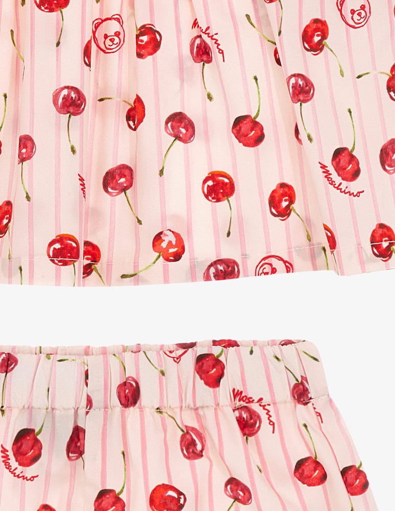 rinascente Moschino Cherry print set