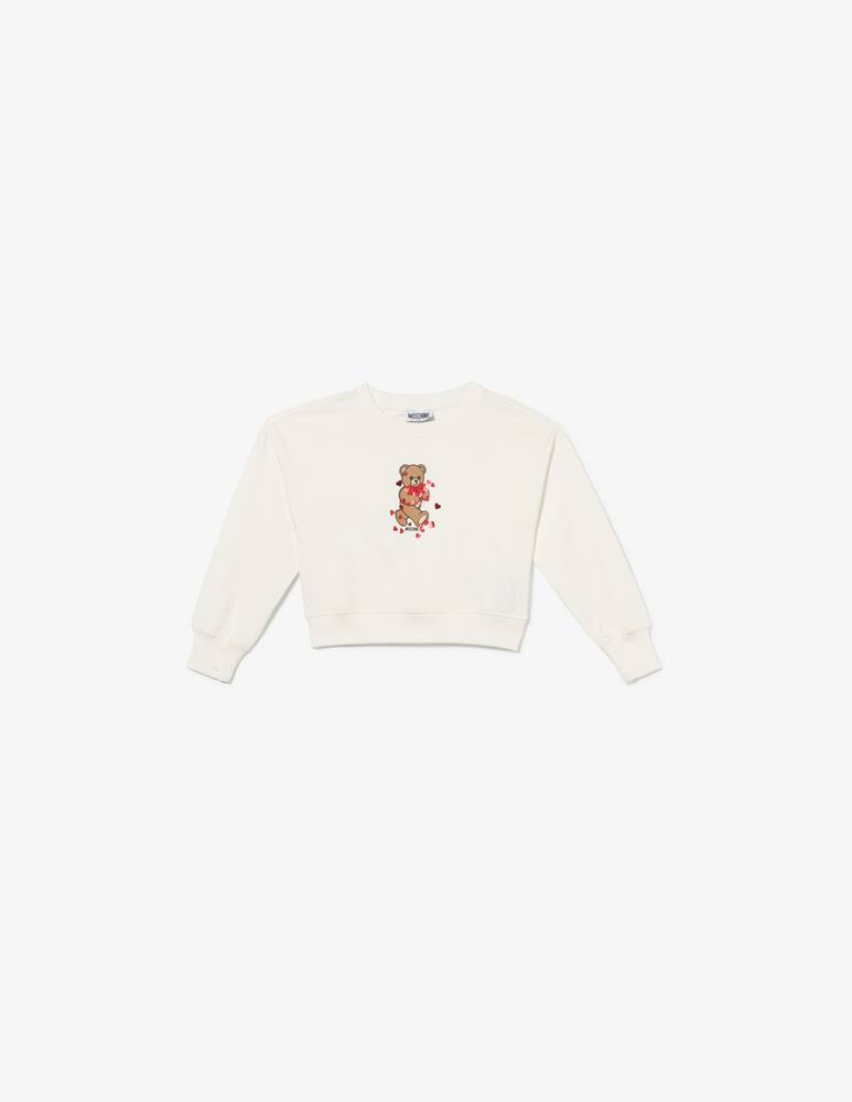 Moschino Felpa girocollo con stampa teddy - immagine 4 Moschino Felpa girocollo con stampa teddy - immagine 4