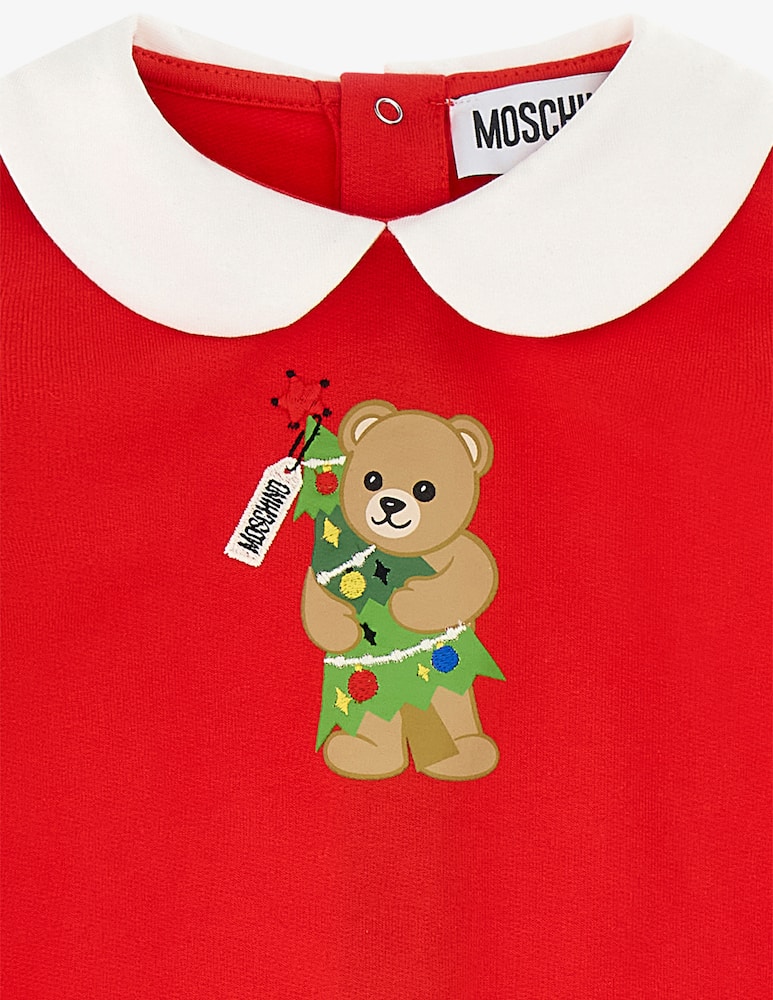 Moschino Tutina con stampa teddy e colletto - immagine 2 Moschino Tutina con stampa teddy e colletto - immagine 2