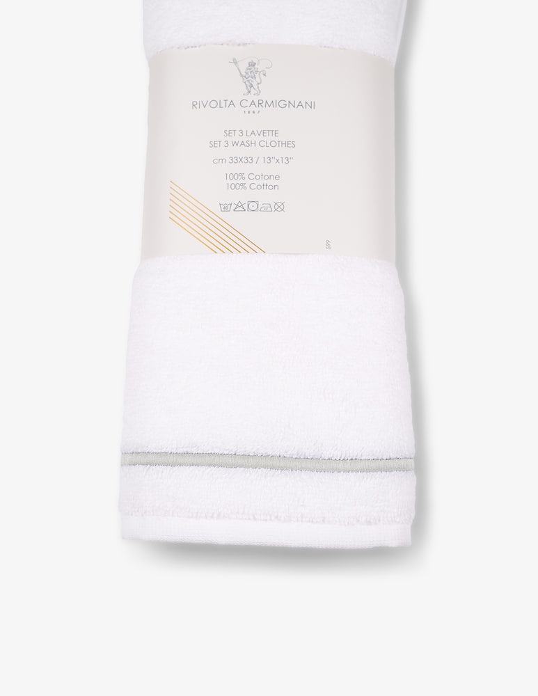 rinascente Rivolta Carmignani Cordonetto Set 3 Lavette