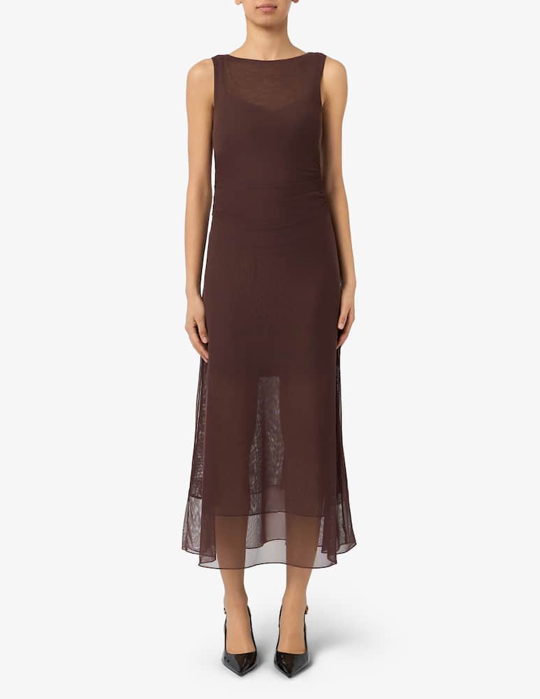 rinascente Marella Lined tulle dress MLLALBUM