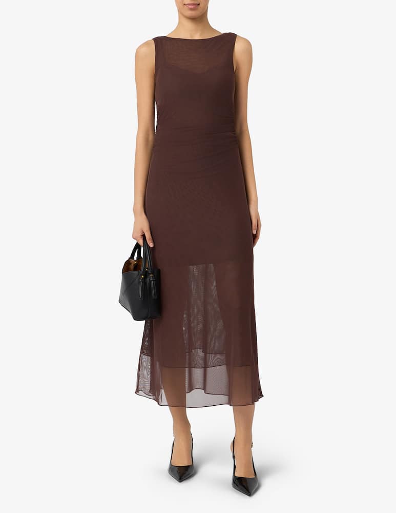 rinascente Marella Lined tulle dress MLLALBUM