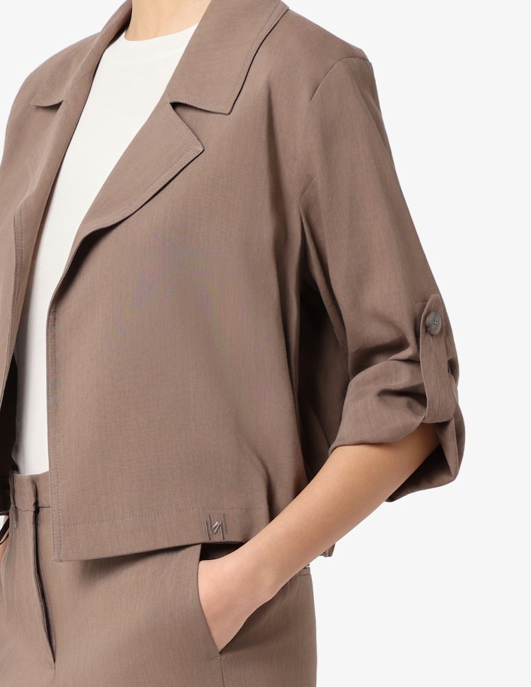 rinascente Marella Giacca in viscosa e lino stretch