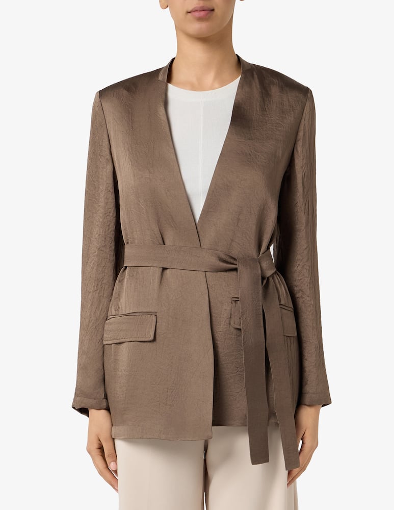 rinascente Marella Blazer con cintura Panda