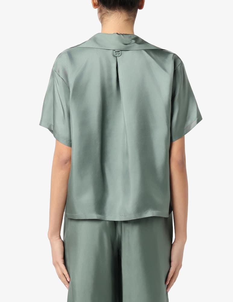 rinascente Marella Camicia seta manica corta