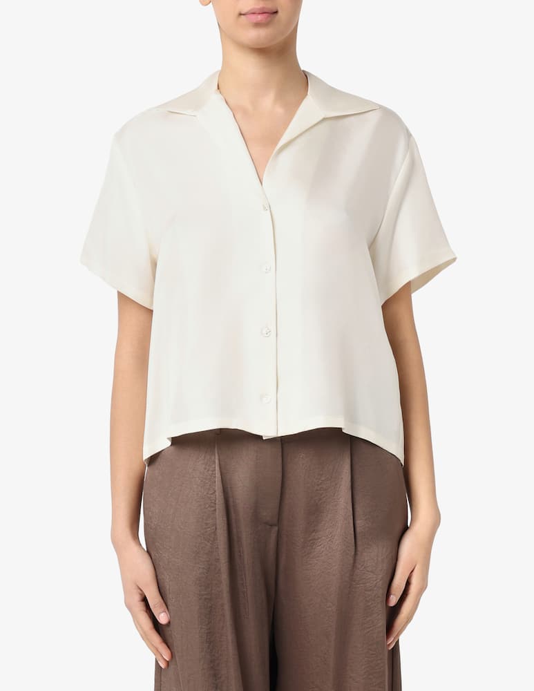 rinascente Marella Camicia Classin in seta maniche corte