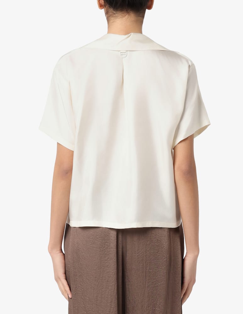 rinascente Marella Camicia Classin in seta maniche corte