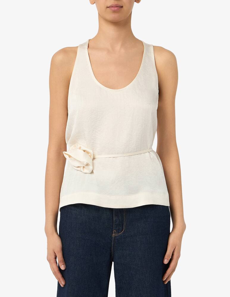 Marella Top with matching flower MLMAPOGEO - picture 1 Marella Top with matching flower MLMAPOGEO - picture 1