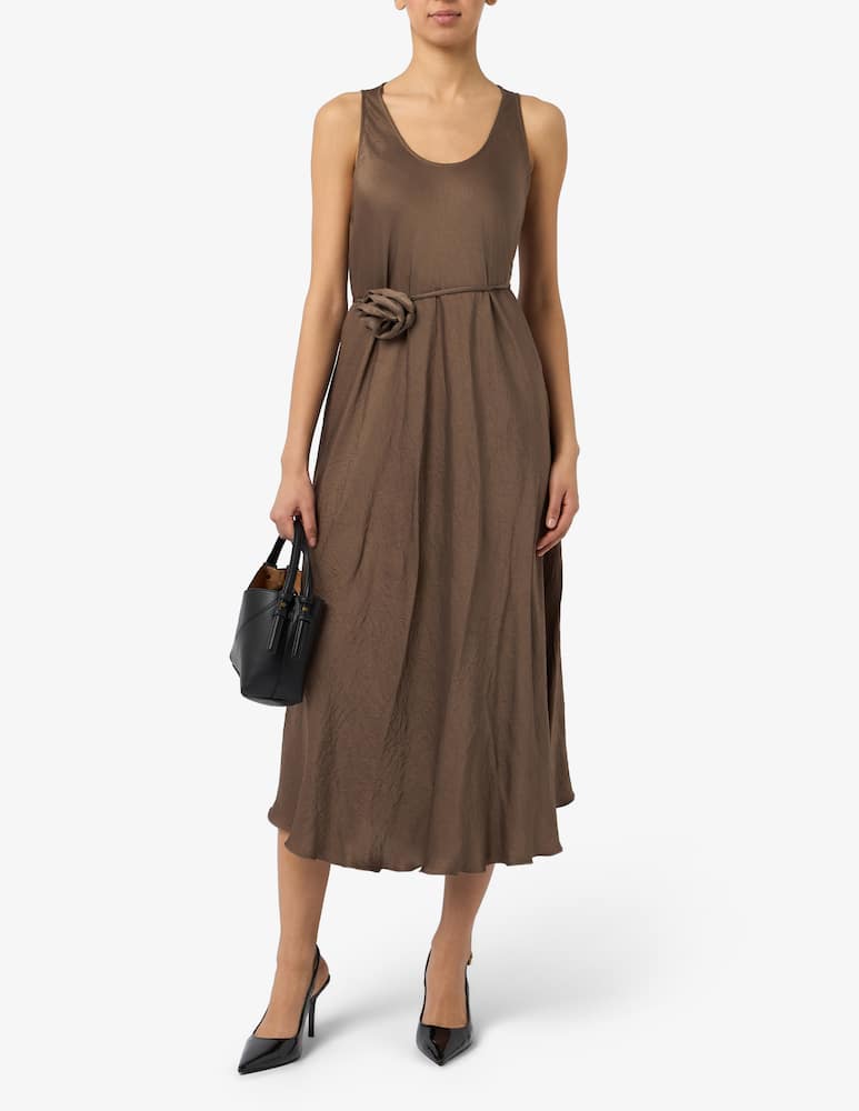 rinascente Marella Abito in twill crinckle