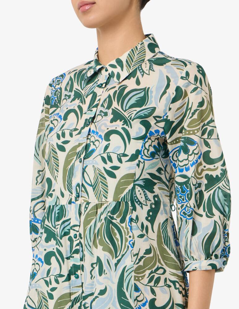 iBlues Palme print shirt dress - picture 4 iBlues Palme print shirt dress - picture 4