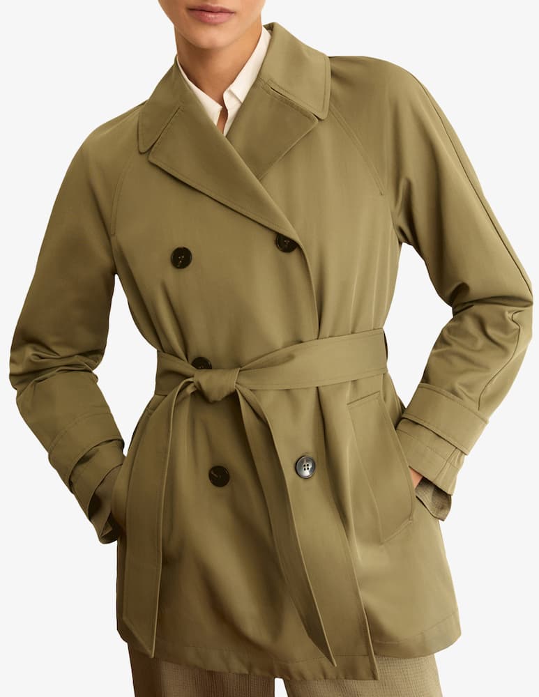 rinascente EMME Classic double-breasted trench Emme x Rinascente