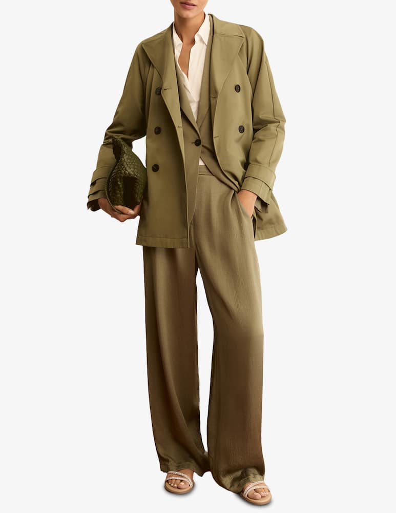 rinascente EMME Classic double-breasted trench Emme x Rinascente