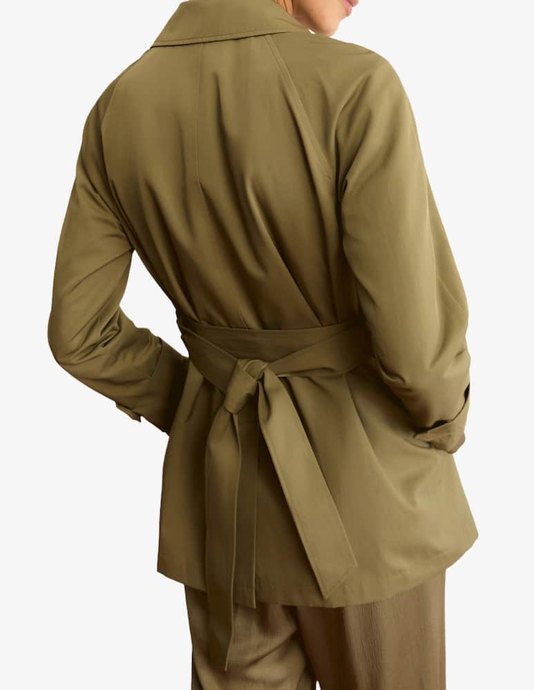 rinascente EMME Classic double-breasted trench Emme x Rinascente