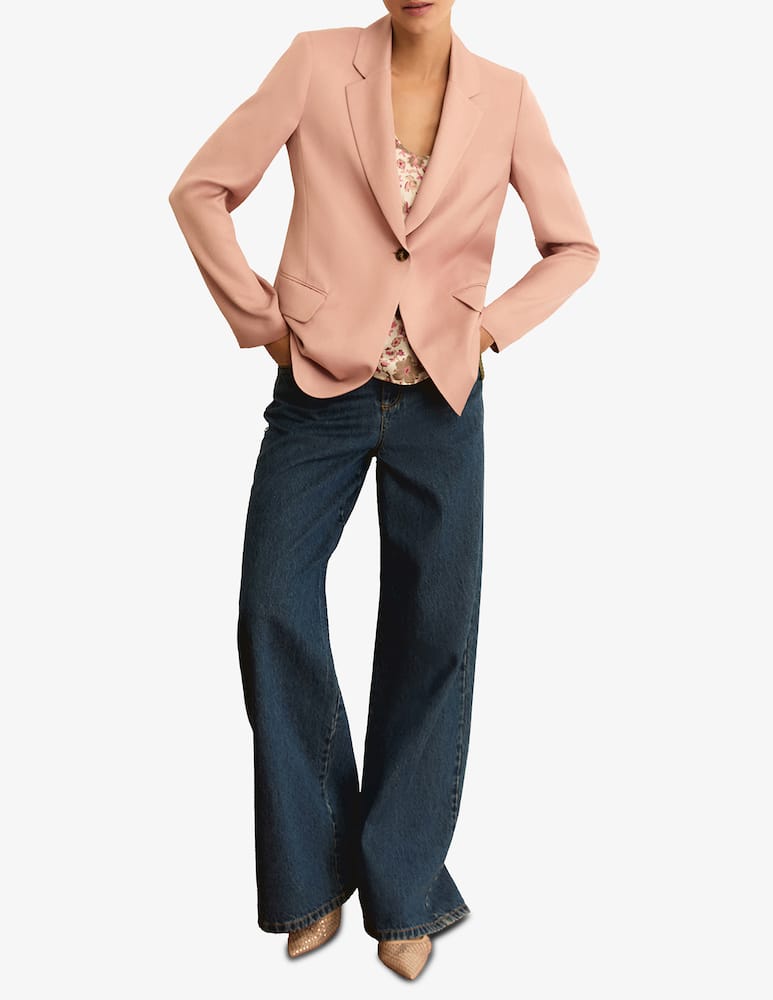 rinascente EMME Linen blend tailored blazer Emme x Rinascente