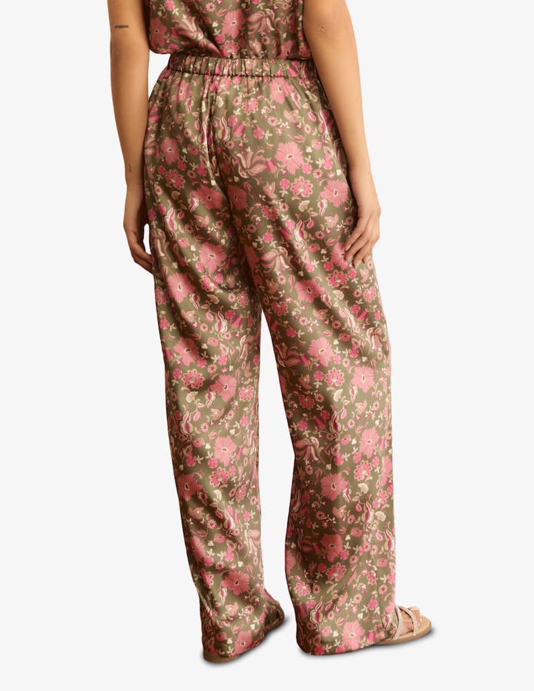 rinascente EMME Pantaloni twill floreali Baobab