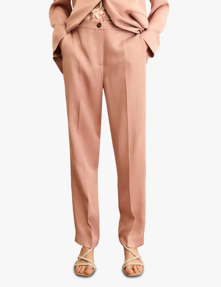 rinascente EMME Pantalone a gamba dritta in misto lino