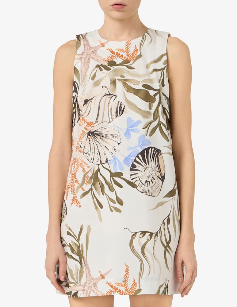 rinascente Marella Sleeveless poplin dress