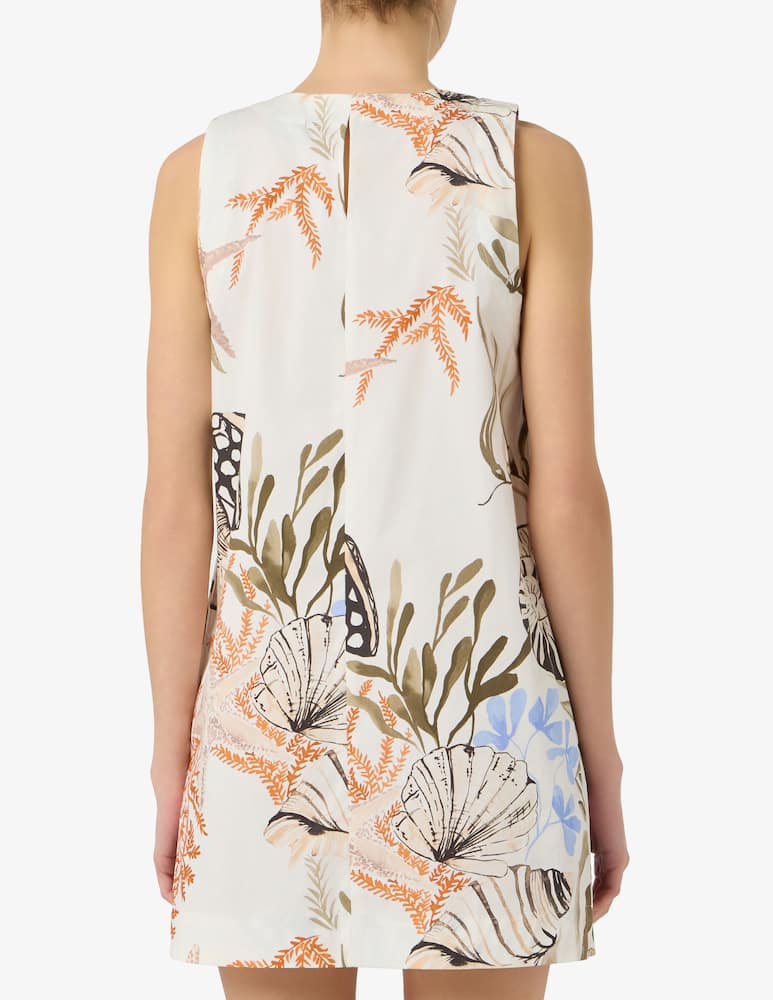 rinascente Marella Sleeveless poplin dress