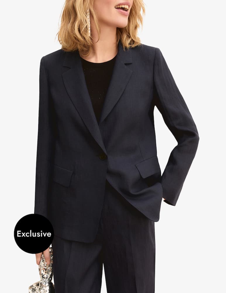rinascente EMME Linen blazer Emme x Rinascente